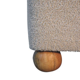 Serenity Footstool with Ball Feet IN3500