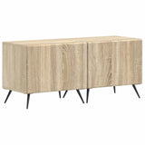 5 Piece LED TV Cabinet Sonoma Oak Engineered Wood 3416921