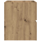 Bathroom Hanging Cabinet Artisian Oak 80x38.5x45 cm Engineered Wood 856247