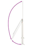 Drying Rack for Bathtub Extendable 53-90 cm Aluminium 154602