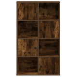 Bookcase Smoked Oak 60x24x101.5 cm Engineered Wood 860395