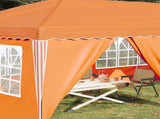 Pop-up Party Tent 575 x 288 x 245 cm Orange 42019811
