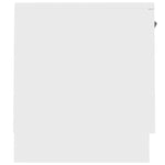 TV Cabinet White 140x35x40 cm Engineered Wood 811448
