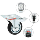 24 pcs Swivel Casters 75 mm 277949