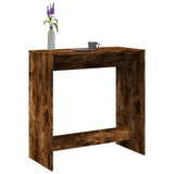 ZNTS Bar Table Smoked Oak 102x50x103.5 cm Engineered Wood 854431