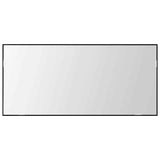 Mirror Black oak 80 x 37 cm Glass and Engineered Wood 863308