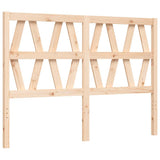 Bed Frame without Mattress Small Double Solid Wood Pine 3192461