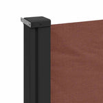 Retractable Side Awning Brown 220x600 cm 4004569