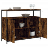 Sideboard Smoked Oak 100x35x80 cm Engineered Wood 835501