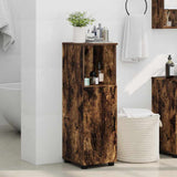 Bathroom Cabinet with Storage Smoked Oak 30 x 35 x 95 cm 883319