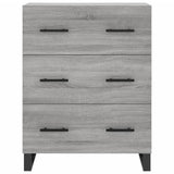 Highboard Grey Sonoma 69.5x34x180 cm Engineered Wood 3199775