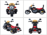Kids Ride On Toy Car Motorbike Electric Scooter 6V Battery Operated Toy Trike-Black T3398P348134