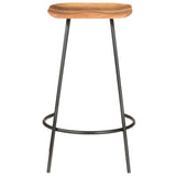 Bar Stools 4 pcs Solid Acacia Wood 320652