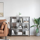 Bookshelf Grey Sonoma 102 x 32 x 104.5 cm Engineered Wood 884009