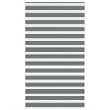 Zebra Blind Dark Grey 120x230 cm Fabric Width 115.9 cm Polyester 4014187