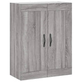 Highboard Grey Sonoma 69.5x34x180 cm Engineered Wood 3200039