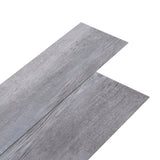 Self-adhesive PVC Flooring Planks 5.21 m 2 mm Matt Wood Grey 330197