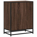 Book Cabinet Brown Oak 60x35x76 cm Engineered Wood 849103