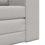 Sofa Bed Cloud Grey 98 x 71 x 83 cm Fabric 4106664