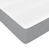 Bed with Mattress White 100x200 cm Solid Wood Pine 3281941
