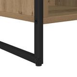 Book Cabinet Artisian Oak 68 x 30 x 108.5 cm Engineered Wood 886545