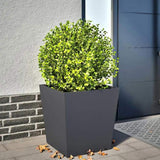 Garden Planter Anthracite 50x50x50 cm Steel 851070