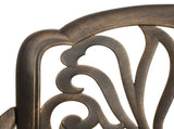 Bistro Set Bronze Cast Aluminium Medium Durable Bistro Set 3216337