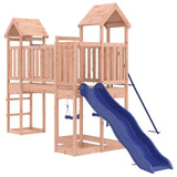 Outdoor Playset Natural wood, Blue Solid Douglas Wood, Polypropylene 3155850