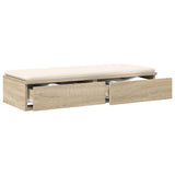 Bed Drawers Sonoma Oak 100 x 36.5 x 16.5 cm Engineered Wood 866909