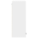 Hanging Cabinet with Door White 60 x 31 x 80 cm Engineered Wood 884314