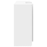 Reception Desk White 200x50x103,5 cm Engineered Wood 3324178