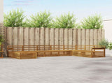 Outdoor Sofa Set 8 pcs Natural 3373924
