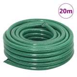 Free Standing Green Hose Reel with Hose Fitting Set 0.75" 20 m PVC 3281520