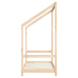 Kids Bed Frame 70x140 cm Solid Wood Pine 835706