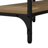 Console Table Artisan oak 160 x 29 x 80 cm Engineered wood 883557
