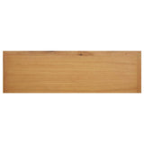 Shoe Rack 114x37x45 cm Solid Oak Wood 327436