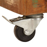 TV Cabinet 120x30x37 cm Solid Reclaimed Wood 247513