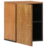 Bathroom Wall Cabinet 38x33x48 cm Solid Wood Mango 358304