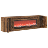 Electric Fireplace Old Wood 155 x 30 x 44 cm Engineered wood 8021021