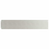 Lawn Edgings 10 pcs 20x103 cm Stainless Steel 860158