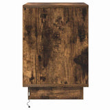 Bedside Cabinet Smoked Oak 39 x 34.5 x 50 cm Engineered wood 869618