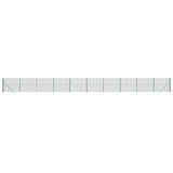 Wire Mesh Fence with Spike Anchors Green 2x25 m 154110