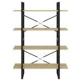 4-Tier Book Cabinet Sonoma Oak 100x30x140 cm Engineered Wood 806480