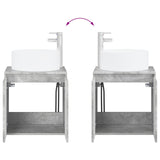 Bathroom Furniture Set 2 pcs High Gloss White Engineered Wood 3404108