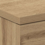 ZNTS Bedside Cabinets 2 pcs Artisan Oak 38x35x55 cm Engineered Wood 861127