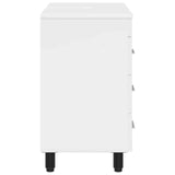 Bathroom Vanity Unit High Gloss White 60 x 35 x 60 cm 889379