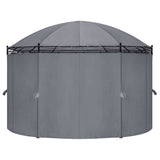 Gazebo with Curtains 520x349x255 cm Anthracite 48035