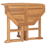 Outdoor Dining Set Teak Solid teak wood Medium Collapsible 3059979