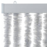 Fly Curtain Grey 100x230 cm Chenille 377352