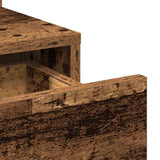 Dressing Table Old Wood 80 x 35 x 132 cm Engineered Wood 868880